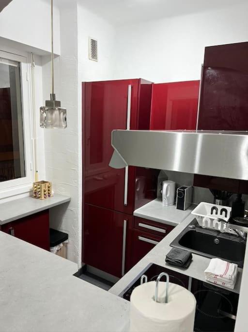Nice Sejour Detente Studio Lumineux Balcon Cuisine Equipee Wifi Extérieur photo