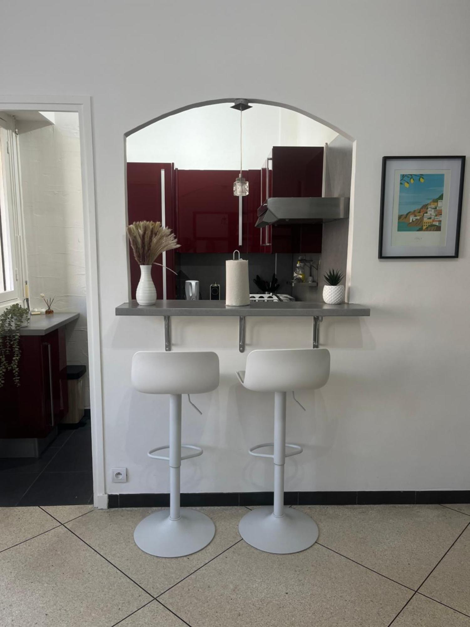 Nice Sejour Detente Studio Lumineux Balcon Cuisine Equipee Wifi Extérieur photo